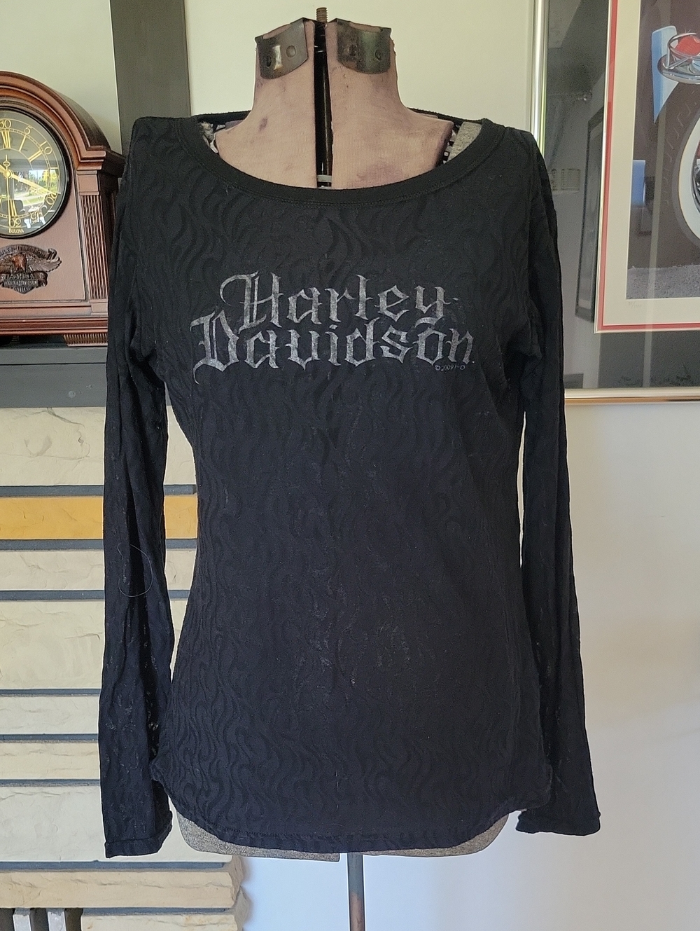 Harley-Davidson Top, Large, Black